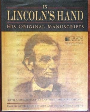 Seller image for In Lincoln's Hand: His Original Manuscripts for sale by Canford Book Corral