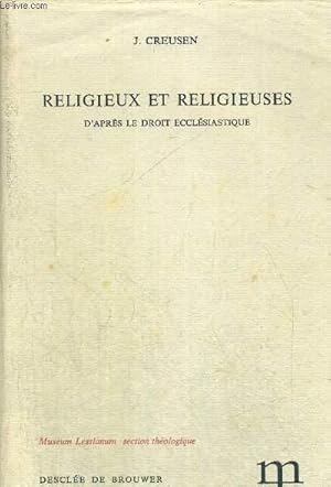 Bild des Verkufers fr RELIGIEUX ET RELIGIEUSES zum Verkauf von Le-Livre