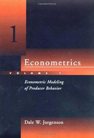 Immagine del venditore per Econometrics venduto da Martin Preu / Akademische Buchhandlung Woetzel