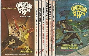 "OPERATOR 5" SERIES: # 1 Legions of Death Master / # 2 Army of Dead / # 3 Invisible Empire / # 4 ...