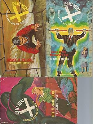 "SECRET AGENT X" SERIES: # 1 The Torture Trust / # 2 Servants of the