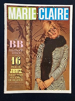 MARIE-CLAIRE-N°126-21 DECEMBRE 1964-BRIGITTE BARDOT