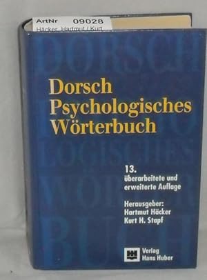 Dorsch Psycholgoisches Wörterbuch