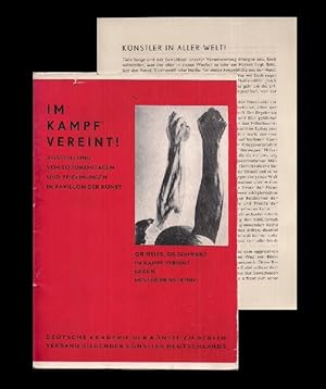 Im Kampf vereint. Ausstellung von Fotomontagen und Zeichnungen. John Heartfield, Berlin - Alexand...