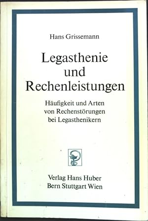 Seller image for Legasthenie und Rechenleistungen: Hufigkeit und Arten von Rechenstrungen bei Legastehnikern; for sale by books4less (Versandantiquariat Petra Gros GmbH & Co. KG)
