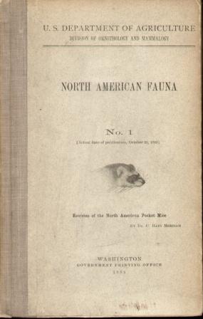 Immagine del venditore per NORTH AMERICAN FAUNA NO. 1 Revision of the North American Pocket Mice venduto da Nick Bikoff, IOBA