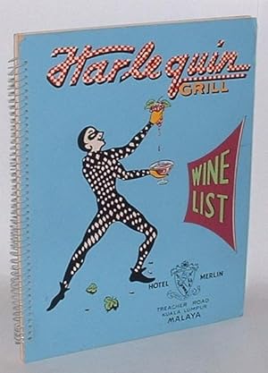Seller image for Harlequin Grill - Wine List for sale by Renaissance Books, ANZAAB / ILAB