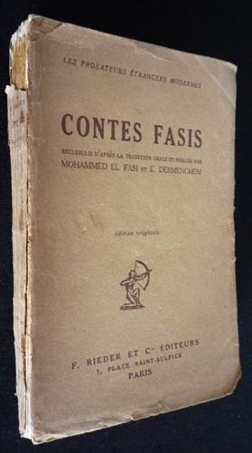 Bild des Verkufers fr Contes Fasis zum Verkauf von Abraxas-libris