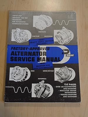 Factory-Approved Alternator Service Manual