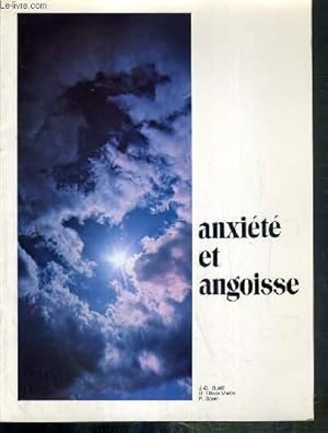 Bild des Verkufers fr ANXIETE ET ANGOISSE zum Verkauf von Le-Livre
