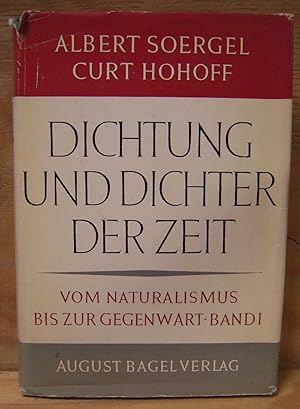 Imagen del vendedor de Dichtung Und Dichter Der Zeit: Vom Naturalismus Bis Zur Gegenwart: Erster Band a la venta por Recycled Books & Music