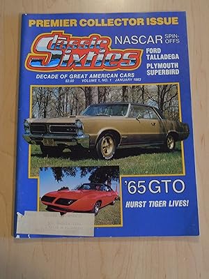 Classic Sixties Premier Collector Issue Volume 1, No. 1 January 1983
