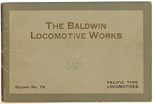 Immagine del venditore per Pacific Type Locomotives: Baldwin Locomotive Works Record No. 79 venduto da Back of Beyond Books