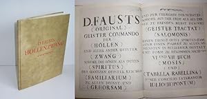 D. Fausts Original Geister Commando der Höllen und aller ander Geister Zwang