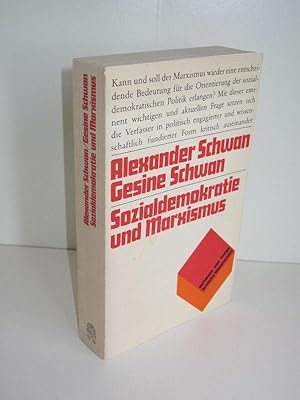 Seller image for Sozialdemokratie und Marxismus Zum Spannungsverhltnis von Godesberger Programm und marxistischer Theorie for sale by Antiquariat Foertsch