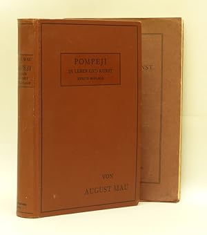 Bild des Verkufers fr Pompeji in Leben und Kunst. Zweite verbesserte und Vermehrte Auflage mit einem Kapitel ber Herculaneum. Mit 304 Abbildungen im Text, 14 Tafeln und 6 Plnen. zum Verkauf von Centralantikvariatet