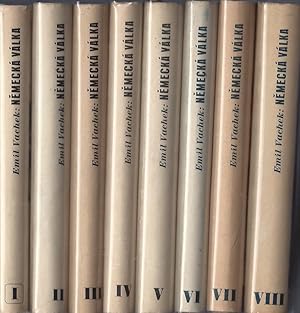 NEMECKA VÀLKA / WAR ON GERMANY / GUERRE À L'ALLEMAGNE - COMPLETE 8 VOLUMES