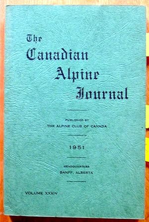 The Canadian Alpine Journal. 1951 Volume XXXIV.