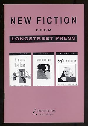 Bild des Verkufers fr New Fiction From Longstreet Press zum Verkauf von Between the Covers-Rare Books, Inc. ABAA