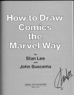 Seller image for How To Draw Comics The Marvel Way for sale by Legends In History