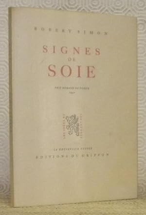 Imagen del vendedor de Signes de soie. Prix romand de posie, 1951. a la venta por Bouquinerie du Varis