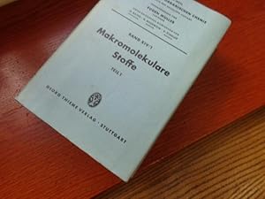 Seller image for Methoden der organischen Chemie, Band XIV/1: Makromolekulare Stoffe. Teil 1 for sale by suspiratio - online bcherstube