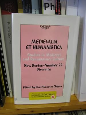 Seller image for Medievalia et Humanistica: Studies in Medieval & Renaissance Culture: New Series: Number 22: Diversity for sale by PsychoBabel & Skoob Books