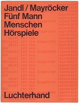 Seller image for Fnf Mann Menschen. Hrspiele. for sale by Sims Reed Ltd ABA ILAB