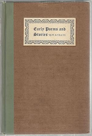 Seller image for Early Poems and Stories for sale by Bauer Rare Books