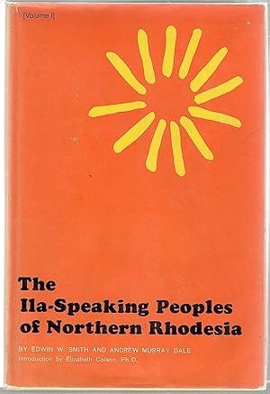 Ila-Speaking Peoples of Northern Rhodesia