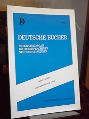 Bild des Verkufers fr Deutsche Bcher. XIII/1983/4. Gesprch mit Gert Jonke. Referatenorgan germanistischer, belletristischer und deutschkundlicher [deutschsprachiger] Neuerscheinungen (vorm. Het Duitse Boek). zum Verkauf von Altstadt-Antiquariat Nowicki-Hecht UG