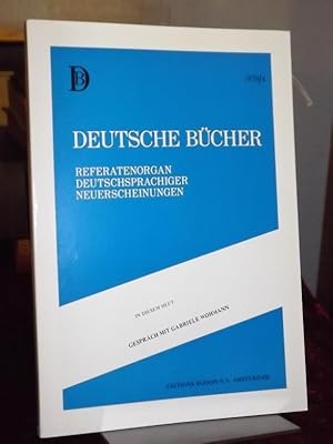 Bild des Verkufers fr Deutsche Bcher. IX/1979/4. Gesprch mit Gabriele Wohmann. Referatenorgan germanistischer, belletristischer und deutschkundlicher [deutschsprachiger] Neuerscheinungen (vorm. Het Duitse Boek). zum Verkauf von Altstadt-Antiquariat Nowicki-Hecht UG