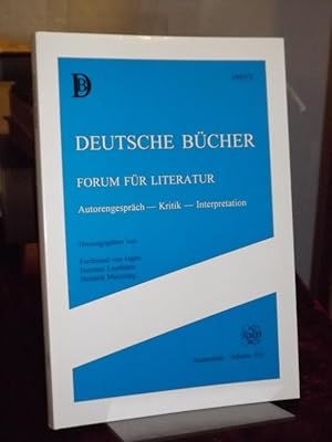 Seller image for Deutsche Bcher. XXVII/1997/3. Forum fr Literatur. Autorengesprch - Kritik - Interpretation. for sale by Altstadt-Antiquariat Nowicki-Hecht UG
