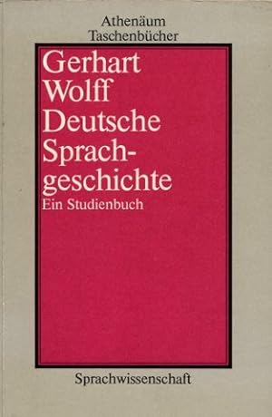 Seller image for Deutsche Sprachgeschichte. Ein Studienbuch. for sale by Allguer Online Antiquariat