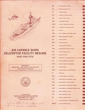 Air Capable Ships Helicopter Facility Resume