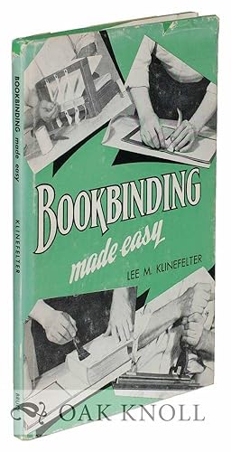 Imagen del vendedor de BOOKBINDING MADE EASY a la venta por Oak Knoll Books, ABAA, ILAB
