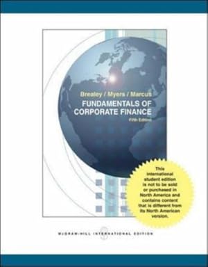 Image du vendeur pour Fundamentals of Corporate Finance mis en vente par Modernes Antiquariat an der Kyll