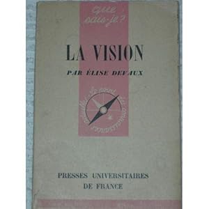 Bild des Verkufers fr LA VISION zum Verkauf von secretdulivre