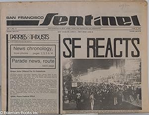 Seller image for San Francisco Sentinel: vol. 4, #13, June 17, 1977; SF Reacts for sale by Bolerium Books Inc.