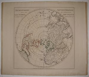 Hemisphere Septentrional pour voir plus distinctement Les Terres Arctiques