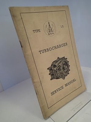 Type 12 Turbocharger Service Manual