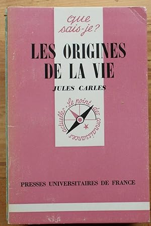 Seller image for Que sais-je ? n 446 - Les origines de la vie for sale by Aberbroc