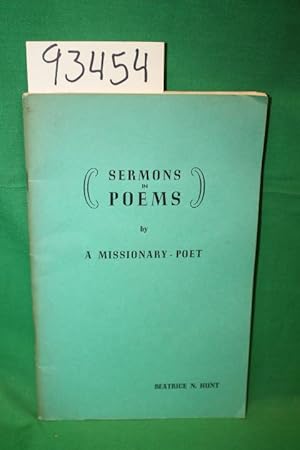 Image du vendeur pour Sermons in Poems by a Missionary-Poet mis en vente par Princeton Antiques Bookshop