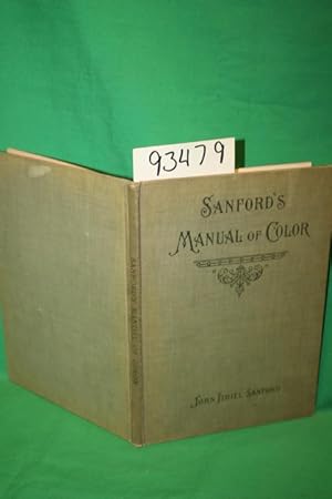 Image du vendeur pour Sanford's Manual of Color mis en vente par Princeton Antiques Bookshop