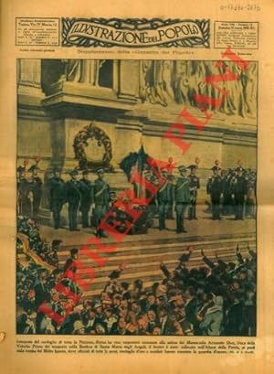 Imagen del vendedor de Onori alla salma del Maresciallo Armando Diaz, Duca della Vittoria. Il feretro, sull'Altare della Patria, prima del trasporto nella Basilica di S.MAria degli angeli. a la venta por Libreria Piani