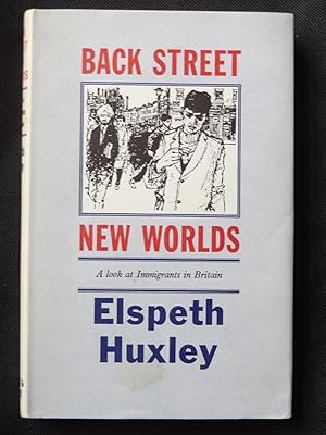 Imagen del vendedor de BACK STREET NEW WORLDS A Look at Immigrants in Britain a la venta por Douglas Books
