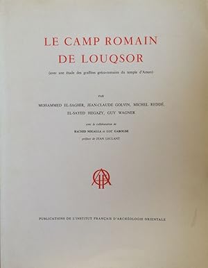 Bild des Verkufers fr Le camp romain de Louxor zum Verkauf von Meretseger Books