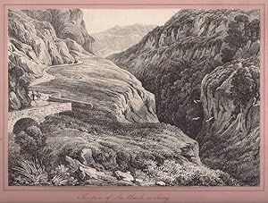 Bild des Verkufers fr The Pass of La Chaile, Savoy. zum Verkauf von Ludwig Rosenthal's Antiquariaat