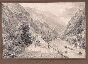 Bild des Verkufers fr View near the bridge of Madalina. zum Verkauf von Ludwig Rosenthal's Antiquariaat