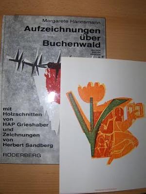 Aufzeichnung über Buchenwald . Notes on Buchenwald - Notes sur Buchenwald. VORZUGSAUSGABE ! Mit H...